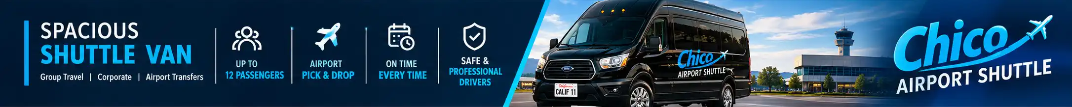 Chico Airport Shuttle SUV Service