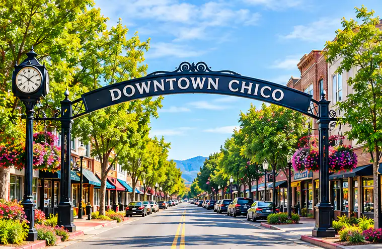 Downtown Chico California